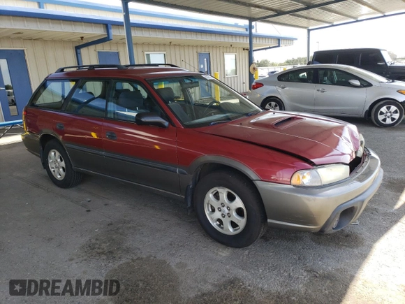 1998 Subaru Legacy Outback with VIN 4S3BG6857W7618150, listed as a Copart auction lot 63257465 with 419,599 mi miles and Salvage title. Bid and sale history available at DreamBid. Image 4.