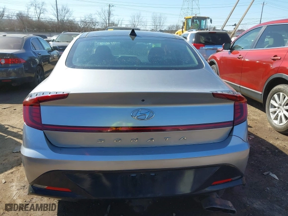 2020 Hyundai Sonata SEL with VIN 5NPEF4JA0LH039052, listed as a IAAI auction lot 41760055 with 57,867 mi miles. Bid and sale history available at carsss.com. Image 17.