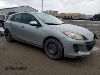 2012 Mazda 3 GX with VIN JM1BL1KFXC1604919, listed as a Copart auction lot 48686465 with 188,927 mi miles and Clean Title. Bid and sale history available at carsss.com. Image 4.