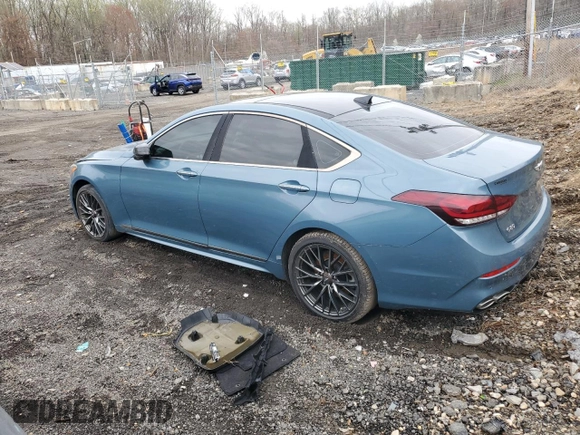 2018 Genesis G80 Sport with VIN KMHGN4JB2JU253107, listed as a Copart auction lot 51640875 with Not provided miles and Clean title. Bid and sale history available at DreamBid. Image 2.