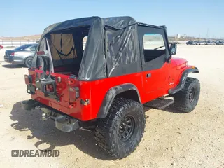 1995 Jeep Wrangler S with VIN 1J4FY19P3SP210704, listed as a IAAI auction lot 41794277 with 145,668 mi miles. Bid and sale history available at carsss.com. Image 4.