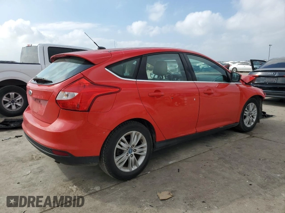2012 Ford Focus SEL with VIN 1FAHP3M27CL333476, listed as a Copart auction lot 44325495 with 114,670 mi miles and Salvage Title. Bid and sale history available at carsss.com. Image 3.