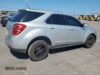 2016 Chevrolet Equinox LS with VIN 2GNALBEK3G1181926, listed as a Copart auction lot 54145935 with 138,385 mi miles and Salvage Title. Bid and sale history available at carsss.com. Image 3.