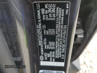 2023 Hyundai Tucson SEL with VIN 5NMJBCAE5PH186784, listed as a Copart auction lot 62896985 with 13,633 mi miles and Salvage title. Bid and sale history available at DreamBid. Image 14.