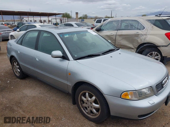 1998 Audi A4 с VIN WAUCB28D6WA189098, выставлен на аукционе IAAI как лот 41794487 с пробегом 145 089 миль миль и . История ставок и продаж доступна на DreamBid. Изображение 1.