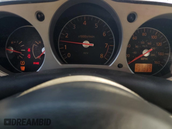 2006 Nissan 350Z Touring with VIN JN1AZ34D96M303839, listed as a Copart auction lot 42945145 with 151,779 mi miles and Salvage Title. Bid and sale history available at carsss.com. Image 9.