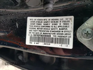 2013 Honda Civic LX z VIN 19XFB2F56DE004635, wystawiony jako Copart lot #51741015 z przebiegiem 104 211 mil mil oraz Czysty tytuł • Clean title. Historia ofert i sprzedaży dostępna na DreamBid. Obrazek 12.
