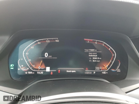 2019 BMW X5 xDrive40i z VIN 5UXCR6C56KLL14216, wystawiony jako Copart lot #44607995 z przebiegiem 110 281 mil mil oraz Szkoda całkowita • Salvage title. Historia ofert i sprzedaży dostępna na DreamBid. Obrazek 9.