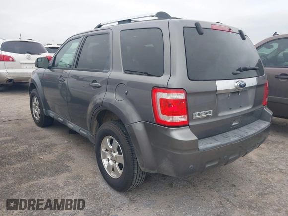 2012 Ford Escape Limited with VIN 1FMCU0E73CKB02517, listed as a IAAI auction lot 41594495 with 195,945 mi miles. Bid and sale history available at carsss.com. Image 3.