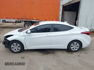 2016 Hyundai Elantra SE with VIN 5NPDH4AE6GH775864, listed as a IAAI auction lot 41870980 with 110,886 mi miles. Bid and sale history available at carsss.com. Image 14.