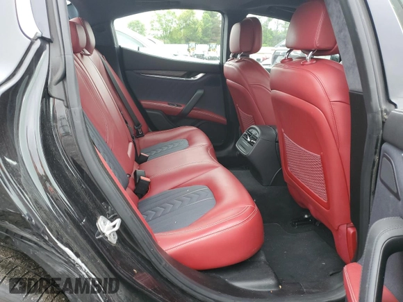2017 Maserati Ghibli S Q4 with VIN ZAM57RTL3H1218740, listed as a Copart auction lot 55562515 with 72,554 mi miles and Salvage title. Bid and sale history available at DreamBid. Image 10.