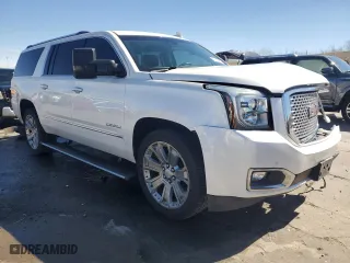 2016 GMC Yukon XL Denali with VIN 1GKS2HKJXGR354934, listed as a Copart auction lot 50628345 with 128,337 mi miles and Salvage Title. Bid and sale history available at carsss.com. Image 4.