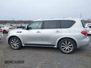 2013 Infiniti QX56 with VIN JN8AZ2NE4D9060217, listed as a IAAI auction lot 41622879 with 212,000 mi miles and . Bid and sale history available at DreamBid. Image 14.