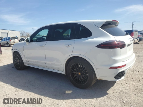 2016 Porsche Cayenne GTS with VIN WP1AD2A27GLA75810, listed as a Copart auction lot 49773295 with 92,208 mi miles and Salvage title. Bid and sale history available at DreamBid. Image 2.