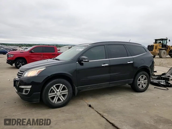 2015 Chevrolet Traverse LT with VIN 1GNKRGKD9FJ303893, listed as a Copart auction lot 59651775 with 162,961 mi miles and Salvage title. Bid and sale history available at DreamBid. Image 15.