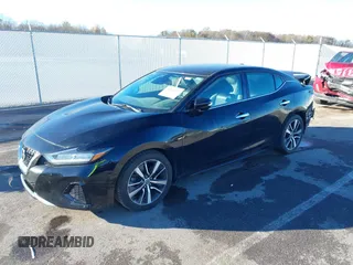 2020 Nissan Maxima SV with VIN 1N4AA6CV0LC371891, listed as a IAAI auction lot 40829323 with 90,339 mi miles. Bid and sale history available at carsss.com. Image 18.