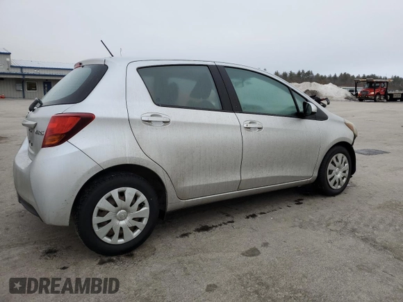 2015 Toyota Yaris L with VIN VNKKTUD34FA032990, listed as a Copart auction lot 48032955 with 65,069 mi miles and Salvage Title. Bid and sale history available at DreamBid. Image 3.
