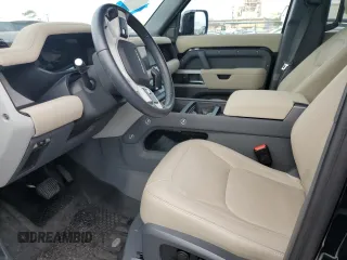 2023 Land Rover Defender SE with VIN SALEP7EU1P2186080, listed as a Copart auction lot 84107764 with 9,780 mi miles and Salvage title. Bid and sale history available at DreamBid. Image 7.