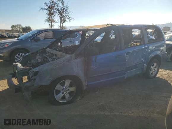 2008 Dodge Grand Caravan SE with VIN 2D8HN44H98R645051, listed as a Copart auction lot 83795294 with Not Provided miles and Salvage Title. Bid and sale history available at DreamBid. Image 1.