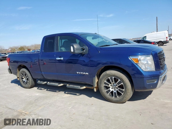 2021 Nissan Titan z VIN 1N6AA1CF8MN520167, wystawiony jako Copart lot #47062765 z przebiegiem 191 189 mil mil oraz Czysty tytuł • Clean title. Historia ofert i sprzedaży dostępna na DreamBid. Obrazek 4.