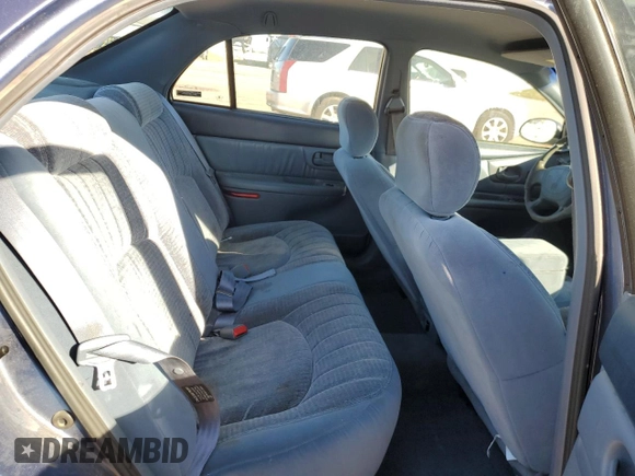 1998 Buick Century Custom with VIN 2G4WS52M2W1523000, listed as a Copart auction lot 76553204 with 0 mi miles and Clean Title. Bid and sale history available at carsss.com. Image 10.