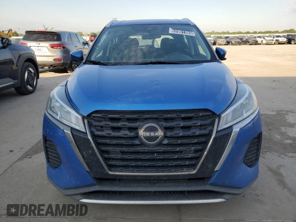 2022 Nissan Kicks SV with VIN 3N1CP5CV1NL478468, listed as a Copart auction lot 52901385 with 67,767 mi miles and Clean Title. Bid and sale history available at carsss.com. Image 5.