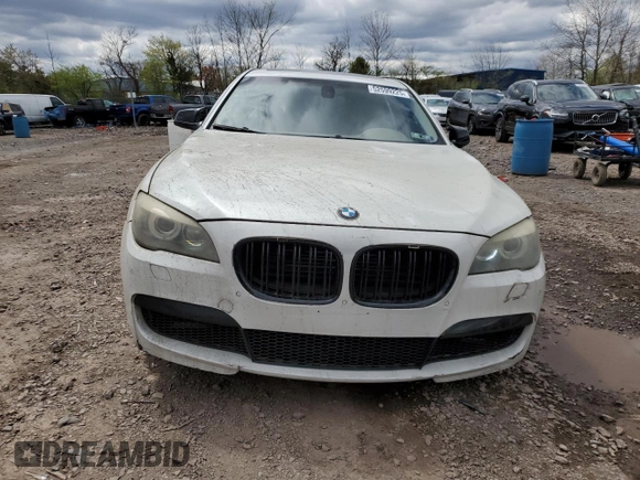 2010 BMW 7 Series 750Li xDrive with VIN WBAKC8C53AC431161, listed as a Copart auction lot 52599225 with 91,249 mi miles and Clean Title. Bid and sale history available at DreamBid. Image 5.