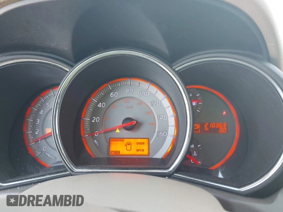 2009 Nissan Murano S with VIN JN8AZ18W59W160754, listed as a IAAI auction lot 42147172 with 210,369 mi miles. Bid and sale history available at carsss.com. Image 7.