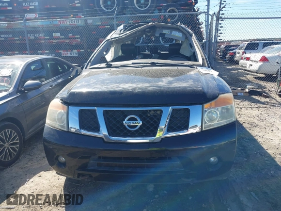 2011 Nissan Armada SV with VIN 5N1BA0ND0BN614873, listed as a IAAI auction lot 41739694 with 141,954 mi miles and . Bid and sale history available at DreamBid. Image 12.