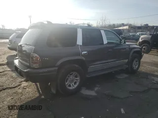 2003 Dodge Durango SLT Plus z VIN 1D4HS58N53F574219, wystawiony jako Copart lot #85208644 z przebiegiem 118 181 mil mil oraz Szkoda całkowita • Salvage title. Historia ofert i sprzedaży dostępna na DreamBid. Obrazek 3.
