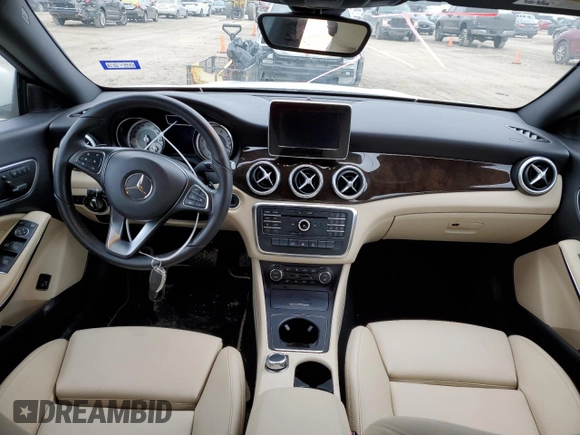 2016 Mercedes-Benz CLA with VIN WDDSJ4EB4GN367347, listed as a Copart auction lot 71842082 with 40,707 mi miles. Bid and sale history available at carsss.com. Image 8.