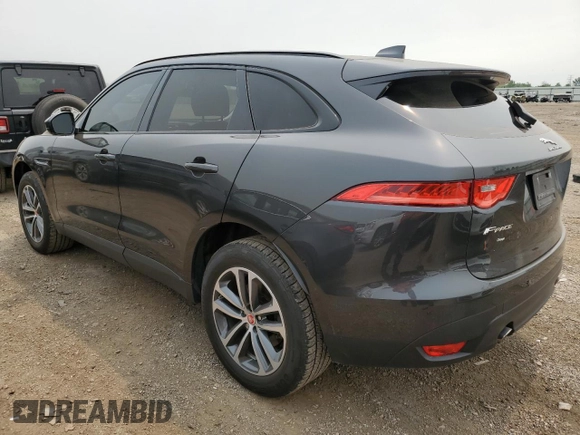 2018 Jaguar F-Pace 25t Premium with VIN SADCJ2FX4JA247404, listed as a Copart auction lot 59439835 with 70,458 mi miles and Salvage title. Bid and sale history available at DreamBid. Image 2.