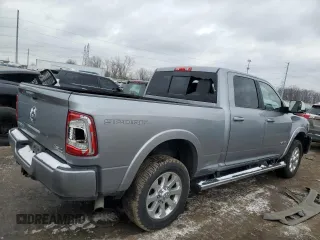 2021 Ram 2500 Laramie with VIN 3C6UR5FJXMG693012, listed as a Copart auction lot 45184295 with 61,940 mi miles and Salvage Title. Bid and sale history available at carsss.com. Image 3.