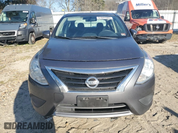 2018 Nissan Versa Sedan SV with VIN 3N1CN7APXJL804137, listed as a Copart auction lot 51044305 with 123,702 mi miles and Salvage Title. Bid and sale history available at carsss.com. Image 5.