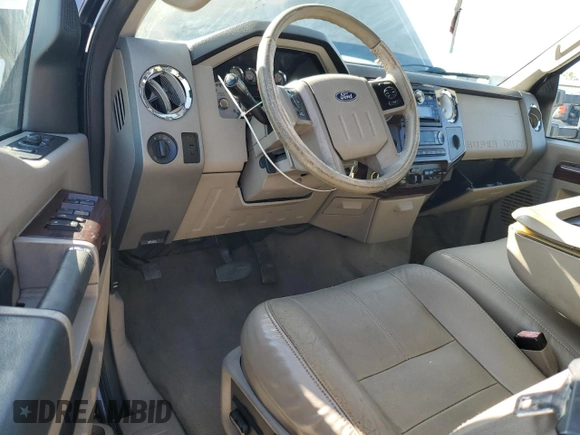2008 Ford F-250 XL with VIN 1FTSW21R28ED59039, listed as a Copart auction lot 63929305 with 158,187 mi miles and Clean title. Bid and sale history available at DreamBid. Image 8.