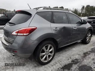 2013 Nissan Murano SV with VIN JN8AZ1MW7DW312161, listed as a Copart auction lot 43548415 with 89,304 mi miles and Salvage Title. Bid and sale history available at carsss.com. Image 3.