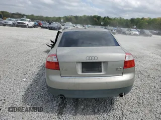 2004 Audi A4 1.8T z VIN WAULC68E14A124301, wystawiony jako Copart lot #51694505 z przebiegiem Nie podano mil oraz Nie do naprawy • Non repairable. Historia ofert i sprzedaży dostępna na DreamBid. Obrazek 6.
