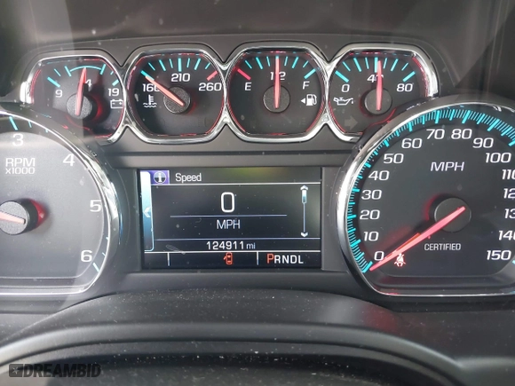 2020 Chevrolet Tahoe Commercial with VIN 1GNSKDEC9LR260983, listed as a IAAI auction lot 42062097 with 124,911 mi miles. Bid and sale history available at carsss.com. Image 15.