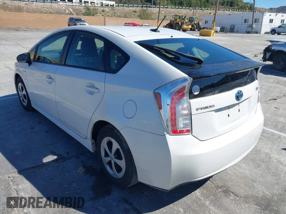 2015 Toyota Prius Four with VIN JTDKN3DU8F0426195, listed as a IAAI auction lot 41529611 with 137,377 mi miles. Bid and sale history available at carsss.com. Image 3.
