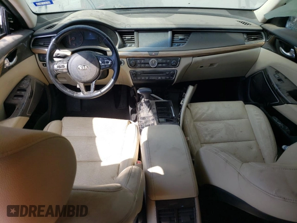 2017 Kia Cadenza Premium with VIN KNALC4J16H5046026, listed as a Copart auction lot 68608473 with 96,805 mi miles and Salvage Title. Bid and sale history available at carsss.com. Image 8.