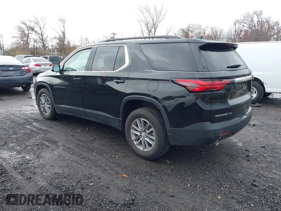 2023 Chevrolet Traverse LT Leather with VIN 1GNEVHKW0PJ102966, listed as a IAAI auction lot 40926170 with 34,186 mi miles. Bid and sale history available at carsss.com. Image 3.