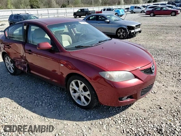 2008 Mazda Mazda3 i Touring Value with VIN JM1BK32F081141968, listed as a Copart auction lot 48970955 with 90,308 mi miles and Salvage Title. Bid and sale history available at carsss.com. Image 11.