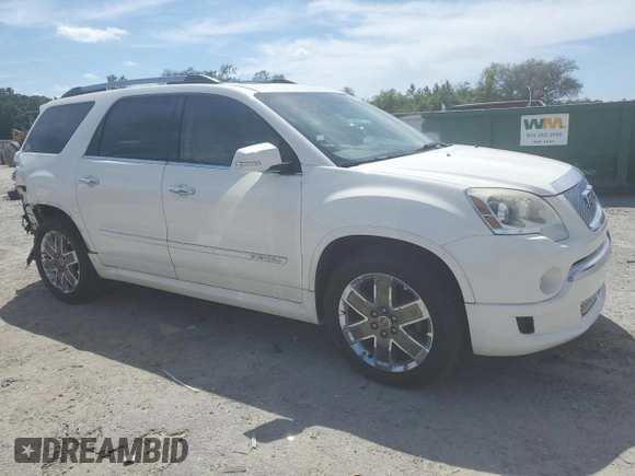 2011 GMC Acadia Denali with VIN 1GKKRTED7BJ248310, listed as a Copart auction lot 52164775 with 202,754 mi miles and Non Repairable. Bid and sale history available at DreamBid. Image 4.