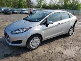 2018 Ford Fiesta S with VIN 3FADP4AJXJM107878, listed as a Copart auction lot 60000545 with 17,030 mi miles and Salvage title. Bid and sale history available at DreamBid. Image 1.