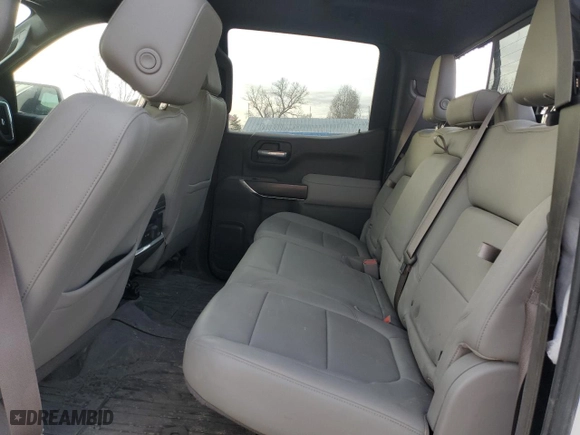2022 GMC Sierra 1500 Limited SLT with VIN 3GTU9DET8NG214769, listed as a Copart auction lot 85022324 with 39,819 mi miles and Salvage Title. Bid and sale history available at carsss.com. Image 10.