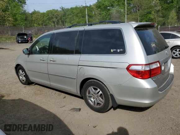 2006 Honda Odyssey EX-L with VIN 5FNRL38776B036795, listed as a Copart auction lot 53665215 with 0 mi miles and Salvage Title. Bid and sale history available at carsss.com. Image 2.