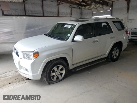2012 Toyota 4Runner SR5 with VIN JTEBU5JR7C5102714, listed as a Copart auction lot 57055825 with 227,904 mi miles and Salvage title. Bid and sale history available at DreamBid. Image 1.