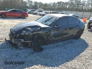 2021 BMW 3 Series 330e with VIN 3MW5P7J03M8B61203, listed as a Copart auction lot 46775885 with 0 mi miles and Salvage Title. Bid and sale history available at carsss.com. Image 1.