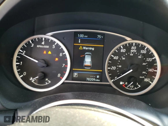 2019 Nissan Sentra SR with VIN 3N1AB7AP2KY389397, listed as a Copart auction lot 48506685 with 78,209 mi miles and Salvage Title. Bid and sale history available at carsss.com. Image 9.