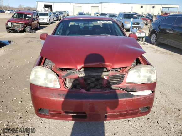 2005 Suzuki Forenza S with VIN KL5JD56Z45K116900, listed as a Copart auction lot 85151464 with 95,668 mi miles and Salvage Title. Bid and sale history available at carsss.com. Image 5.